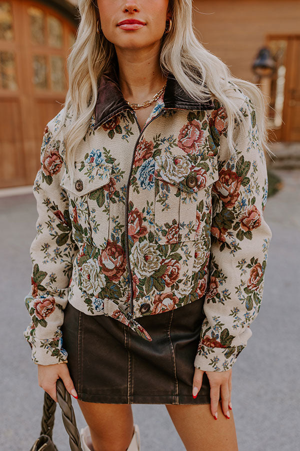 Urban Outing Floral Jacket