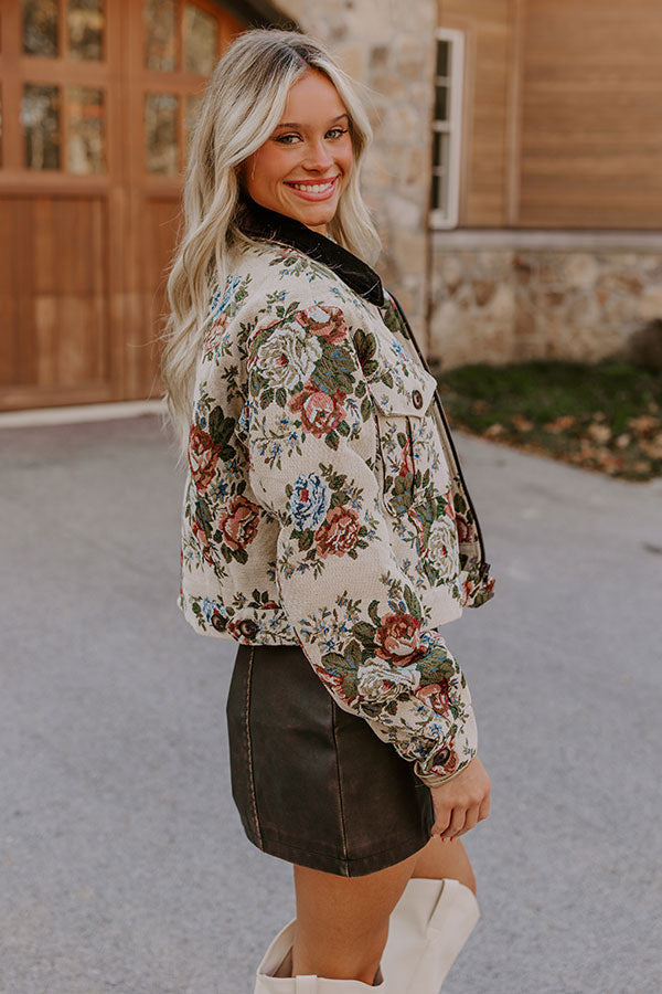 Urban Outing Floral Jacket