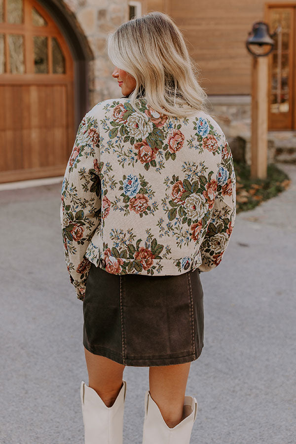 Urban Outing Floral Jacket