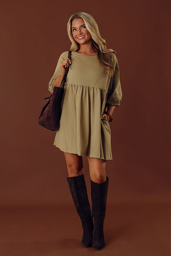 Casual Moment Babdyoll Mini Dress Image - 1