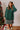 Fall Gratitude Chenille Knit Sweater In Hunter Green