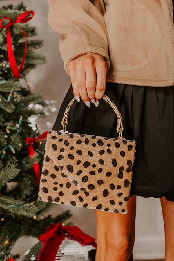 With A Side Of Chic Faux Fur Purse