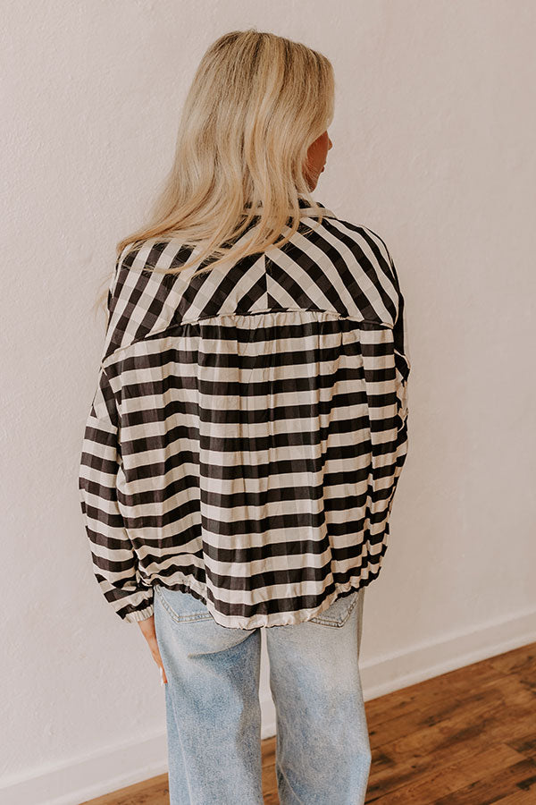 Maine Morning Stripe Lightweight Jacket