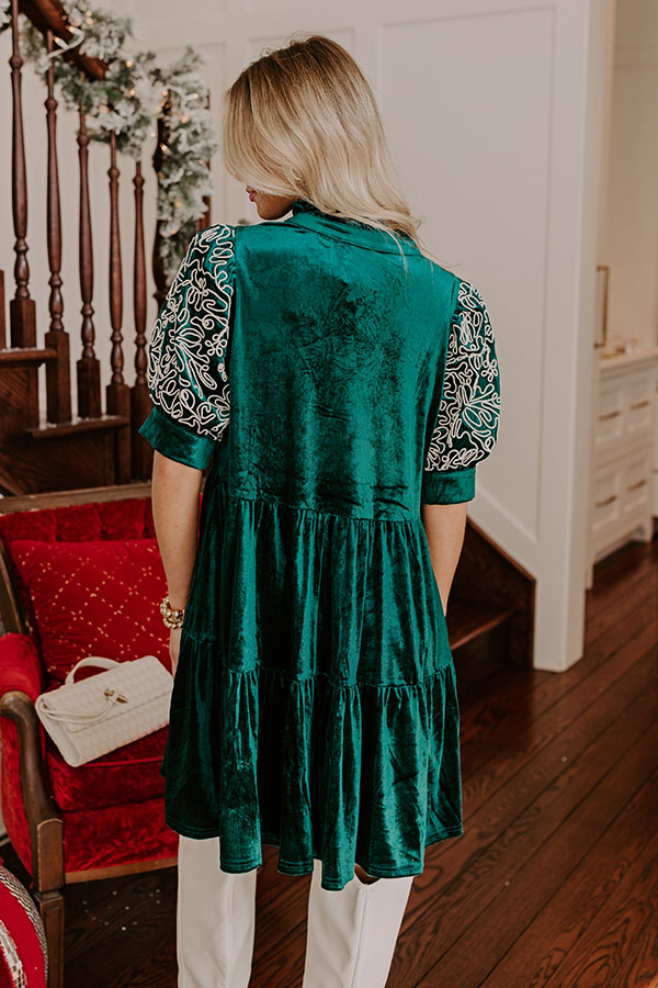 Charmed Moments Velvet Mini Dress in Hunter Green Impressions Online Boutique Charmed Moments Velvet Mini Dress in Hunter Green Impressions Online Boutique