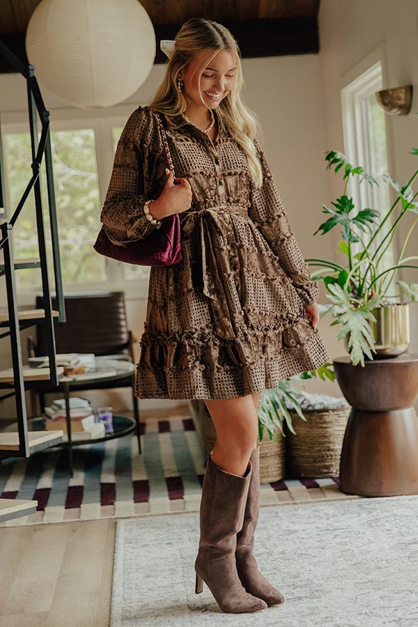 Twilight Magic Velvet Mini Dress Image - 1