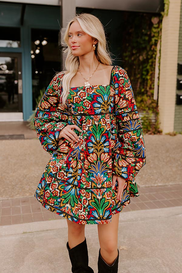 Sweet Embrace Floral Mini Dress