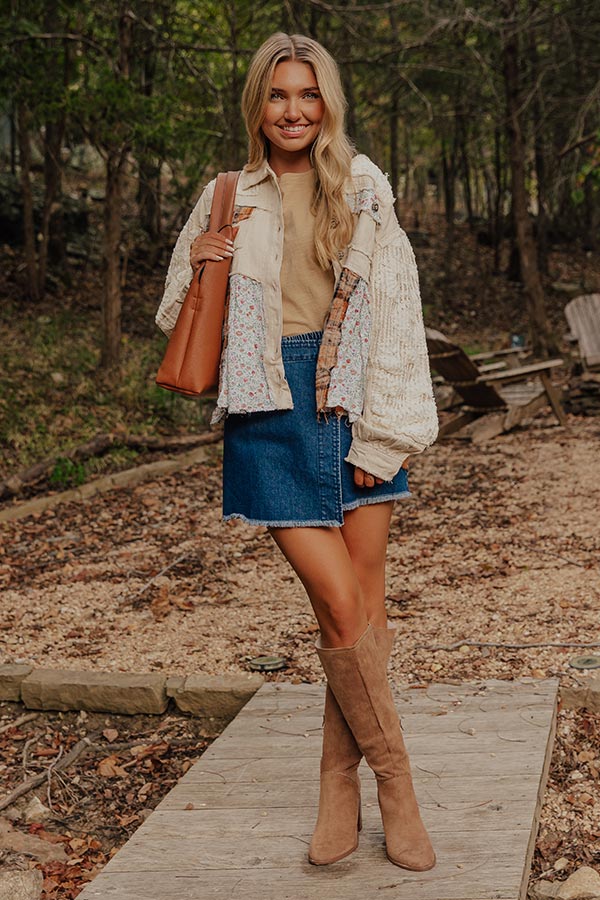 Patio Brunch Plaid Jacket Image - 1