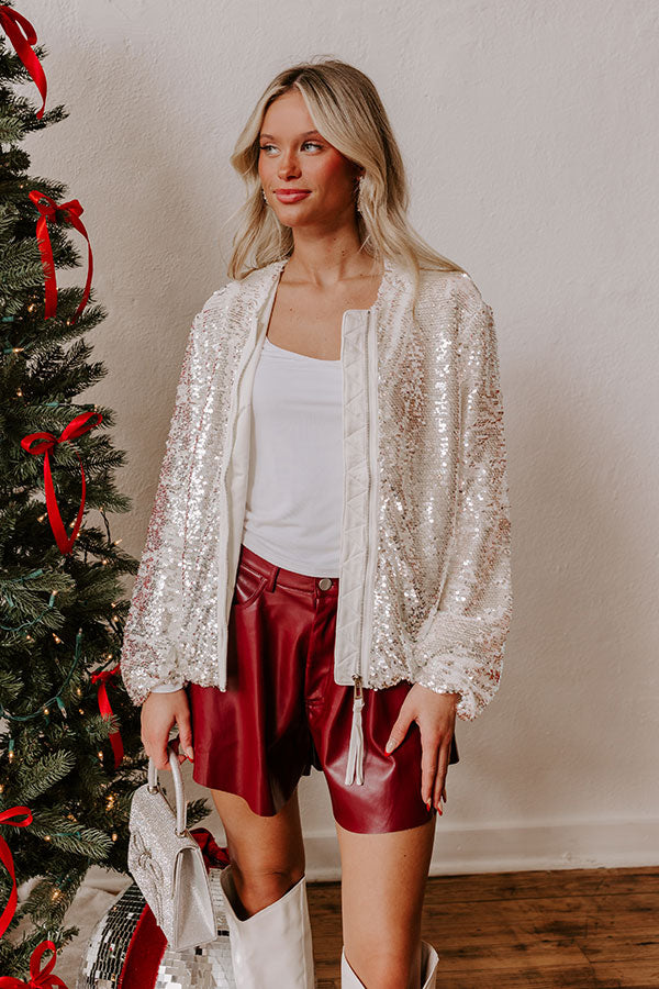 Shine The Night Away Sequin Jacket