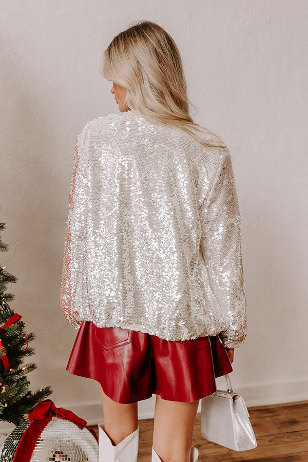 Shine The Night Away Sequin Jacket