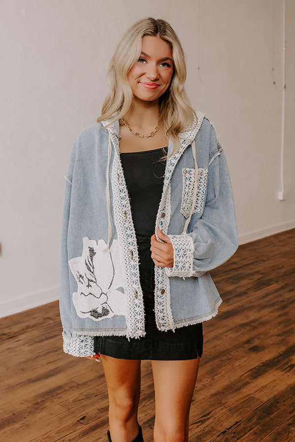 Tucson Mornings Lightweight Denim Jacket