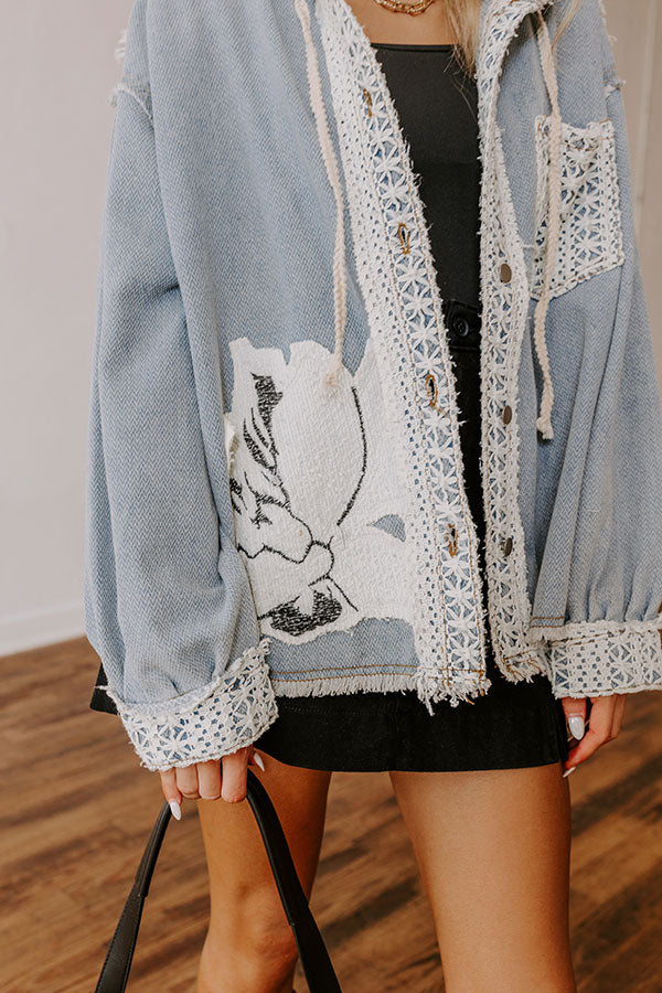 Tucson Mornings Lightweight Denim Jacket