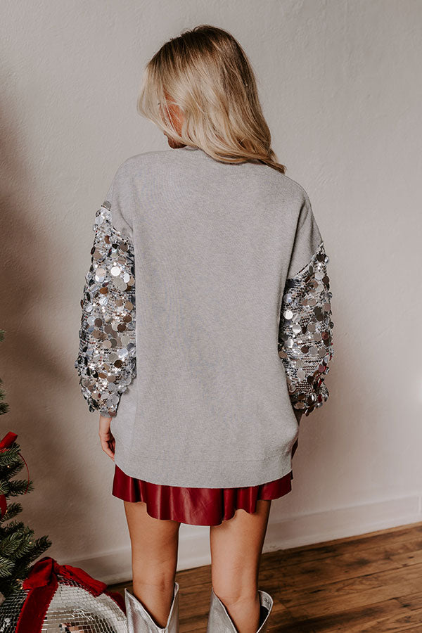 Caught Your Eye Sequin Sweater