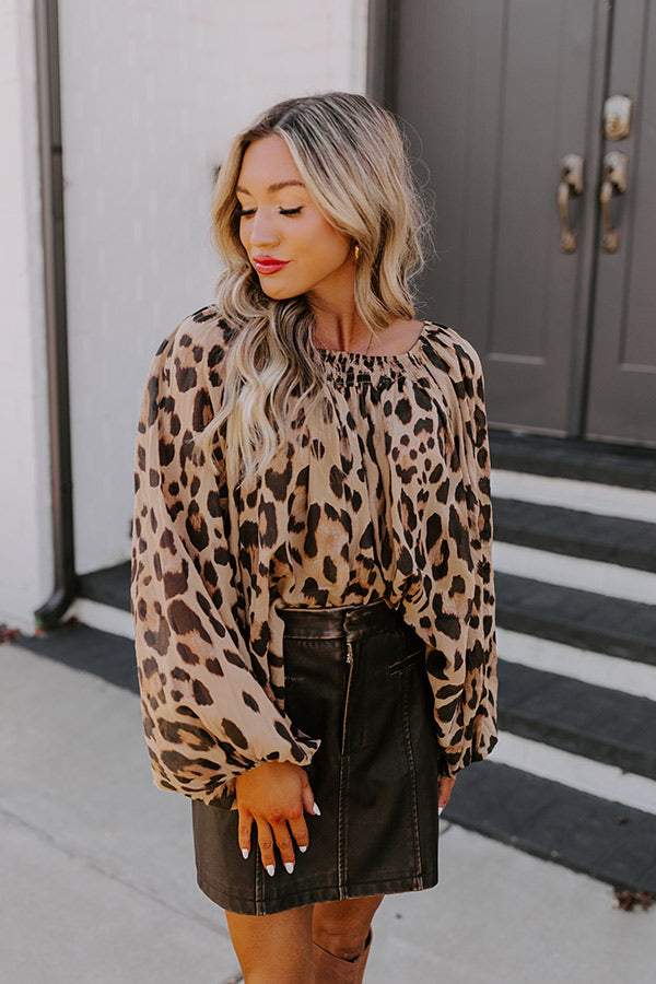 Chic Statement Leopard Top