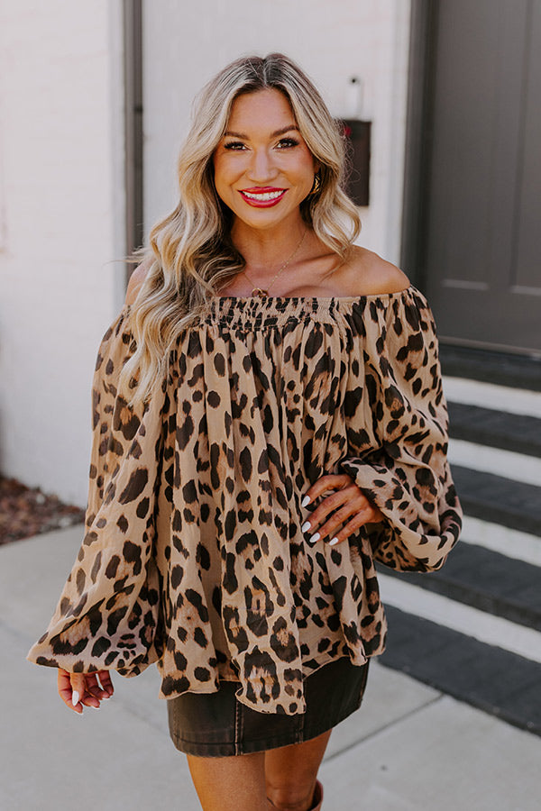 Chic Statement Leopard Top