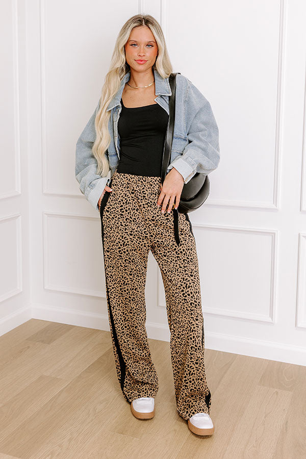 The Lucy High Waist Knit Pants