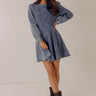 Denim Dreams Mini Dress Image - 1