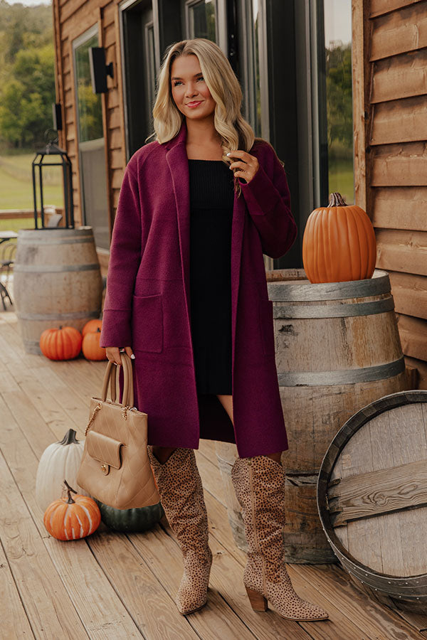 Coffee Shop Cuddles Coat Image - 2