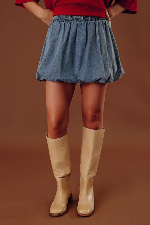 The Isabella High Waist Mini Skirt Image - 2