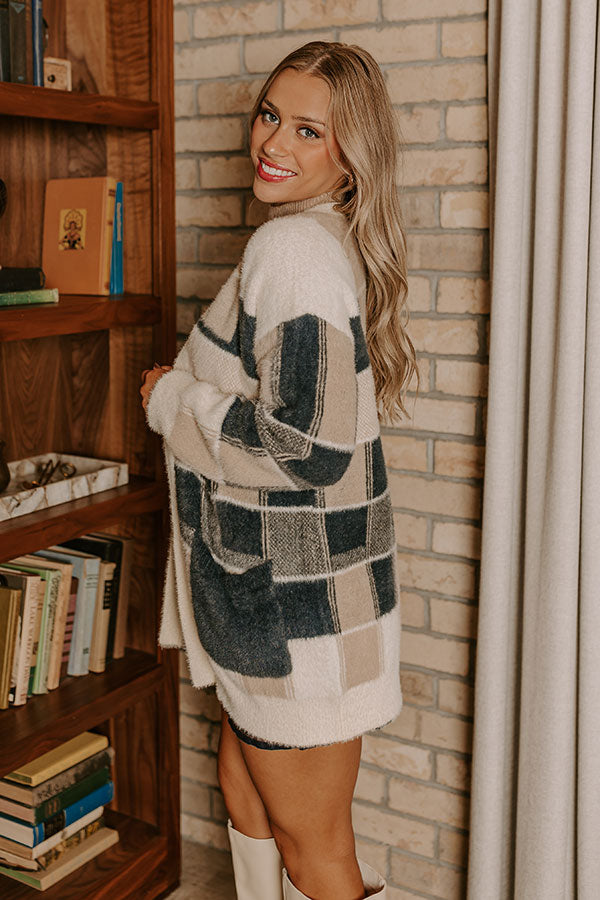 Small Town Bistro Eyelash Knit Cardigan