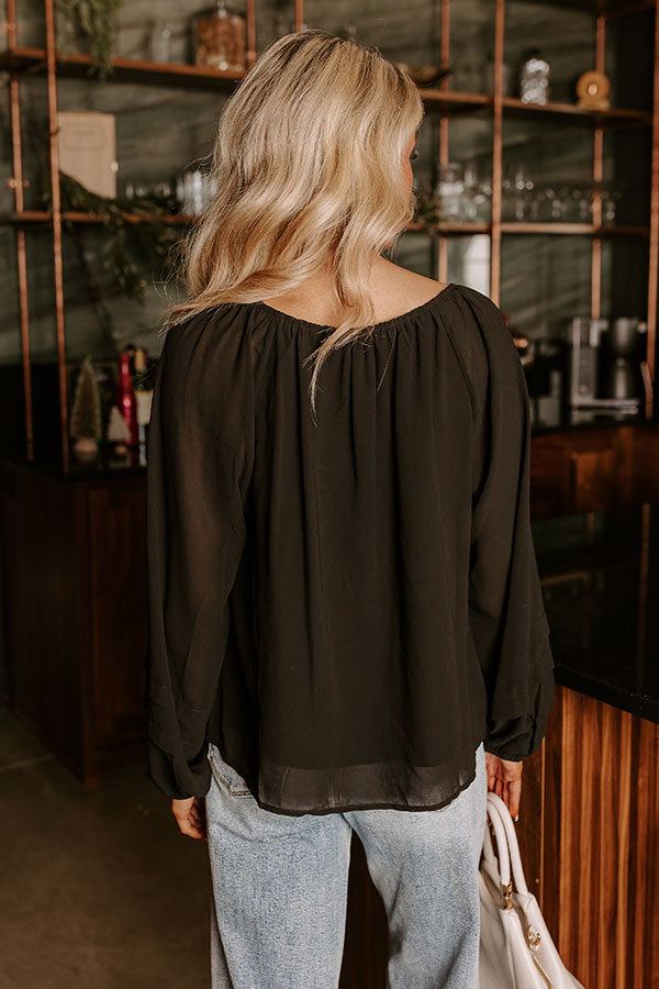 Final Touch Pearl Embellished Top