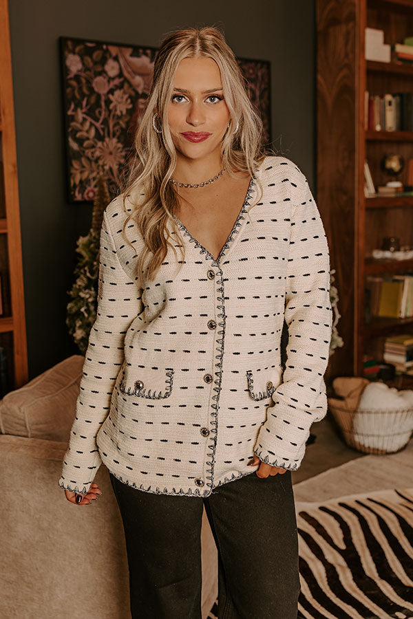 Casual Couture Knit Cardigan