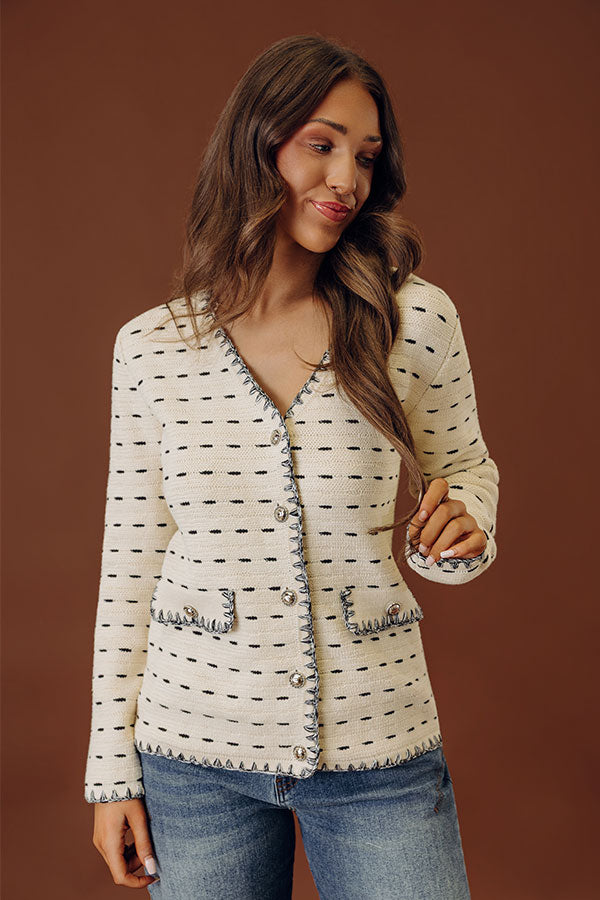 Casual Couture Knit Cardigan Image - 1