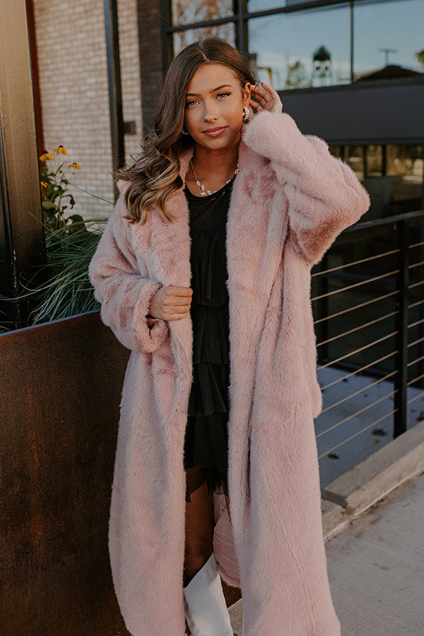 Milan Mornings Plush Coat