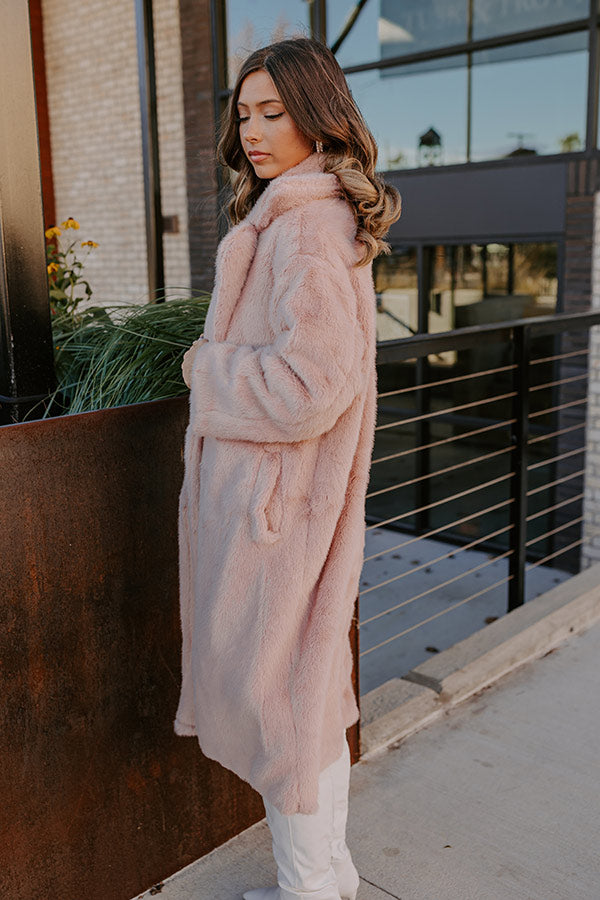 Milan Mornings Plush Coat