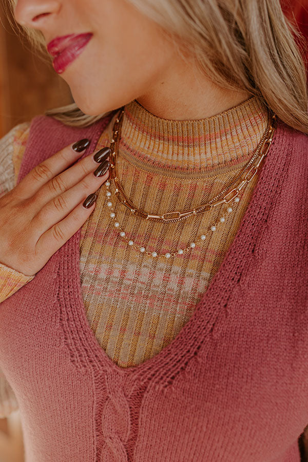 Uptown Girl Layered Necklace