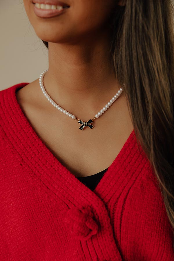 It's In The Details Pearl Necklace