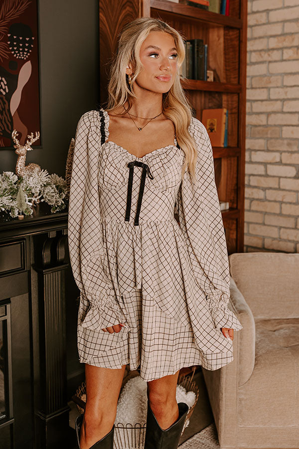 Classic Love Story Mini Dress