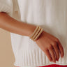Classy And Chic Cuff Bracelet Set Image - 1