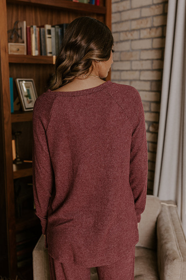 Cozy Vibes Ribbed Top