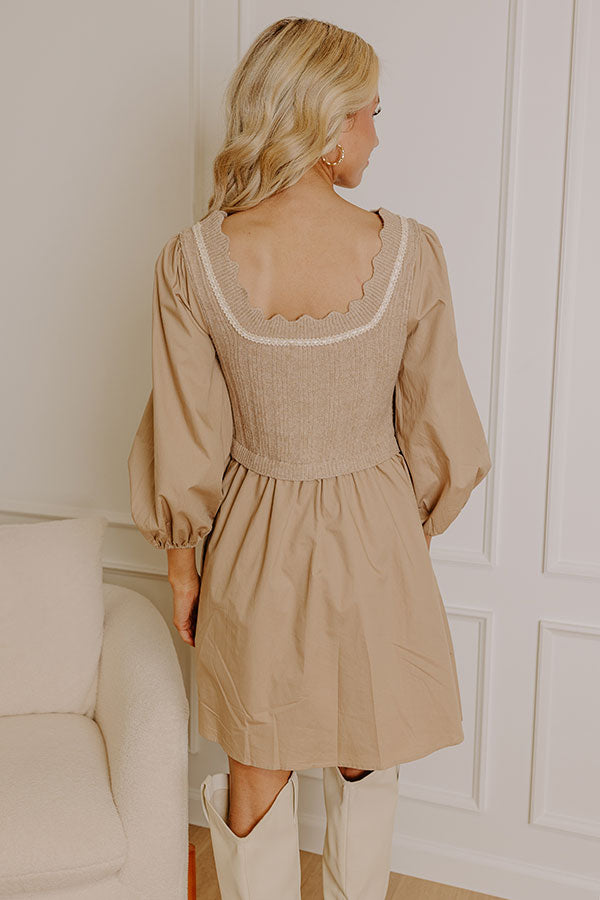 Countryside Chic Mini Dress