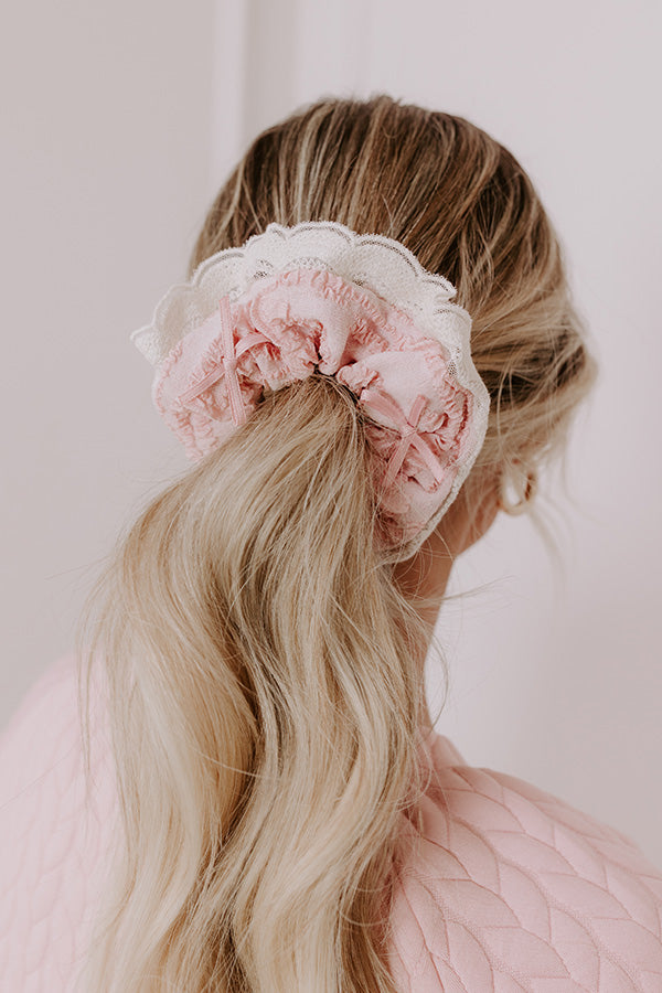 Coquette Charm Scrunchie