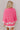  pink Open Heart Knit Sweater in Pink 