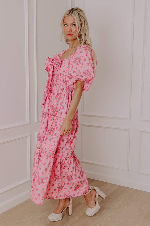 Countryside Cutie Floral Maxi Dress