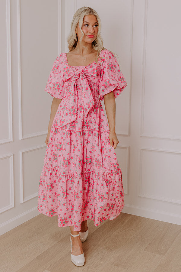 Countryside Cutie Floral Maxi Dress