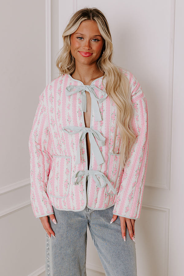 French Cottage Floral Jacket