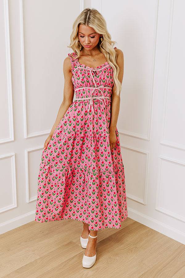 Southern Charm Floral Midi