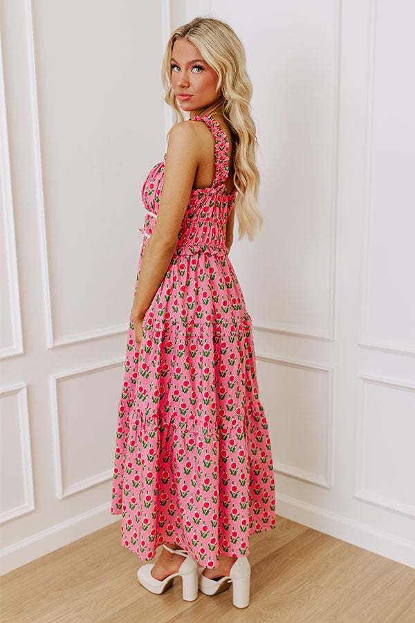 Southern Charm Floral Midi