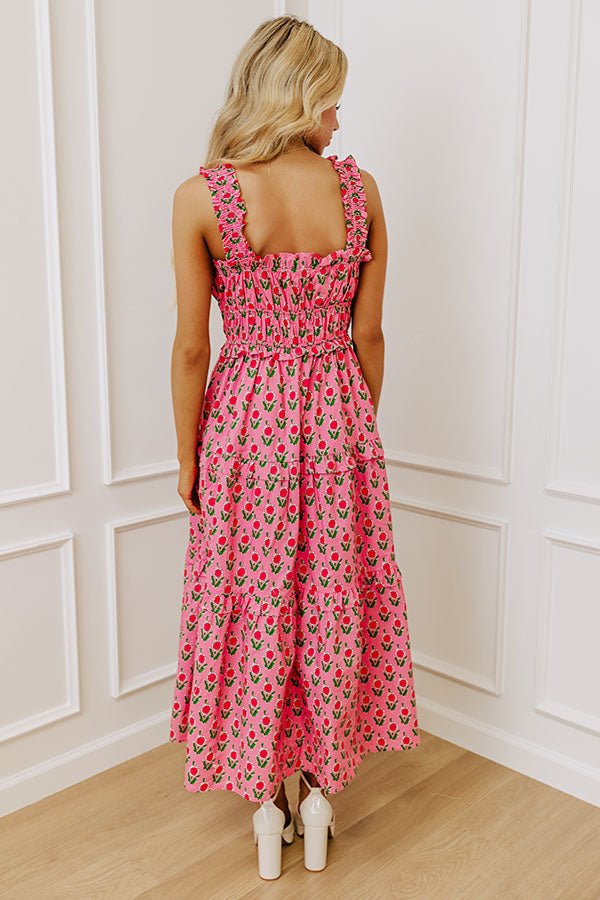 Southern Charm Floral Midi