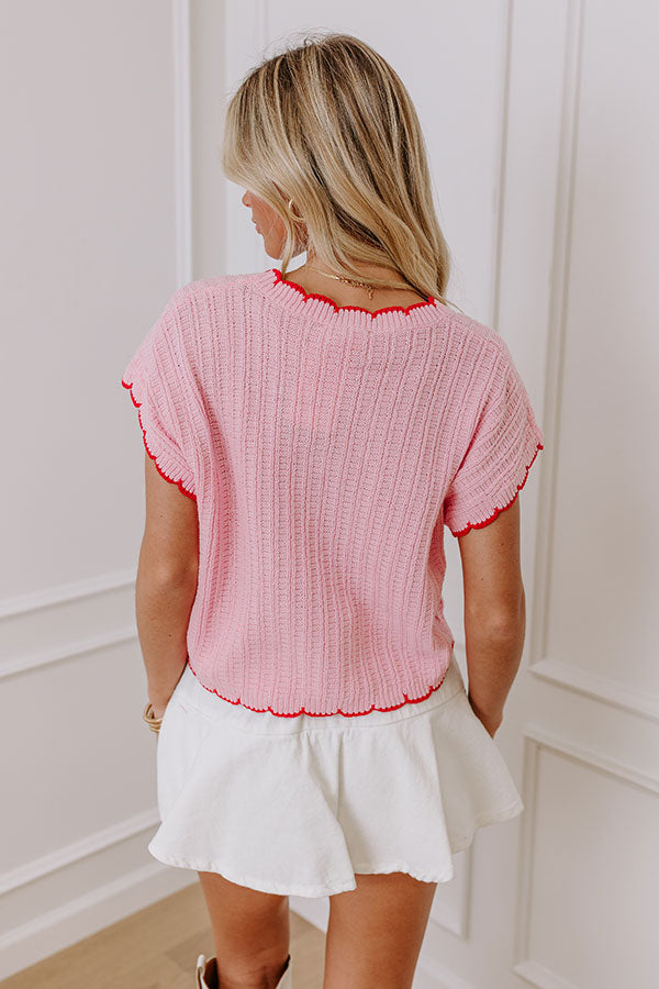 Sunshine and Scones Knit Top