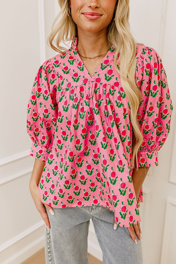 Boho Vibes Floral Top