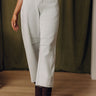 The Cristy High Waist Wide Leg Jean in Light Sage Image - 1