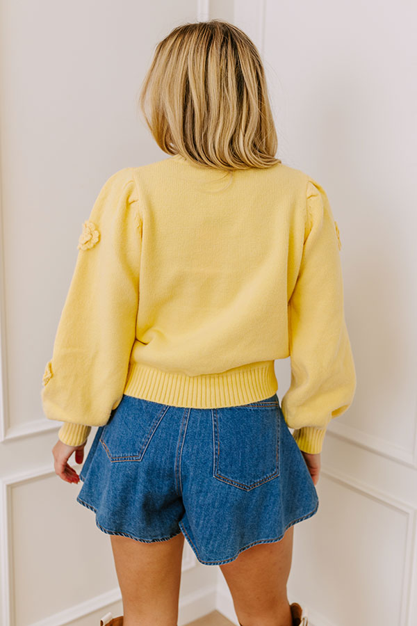 Pocket Full Of Sunshine Knit Sweater