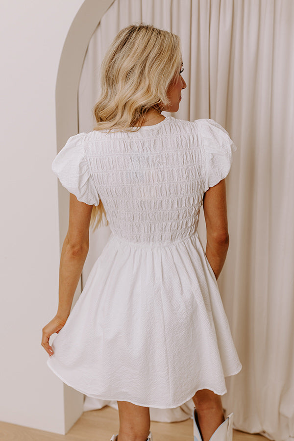 coquette mini dress Coquette Dreams Smocked Mini Dress – Impressions Online Boutique