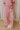 First Class Flight High Waist Knit Pants in Pink   