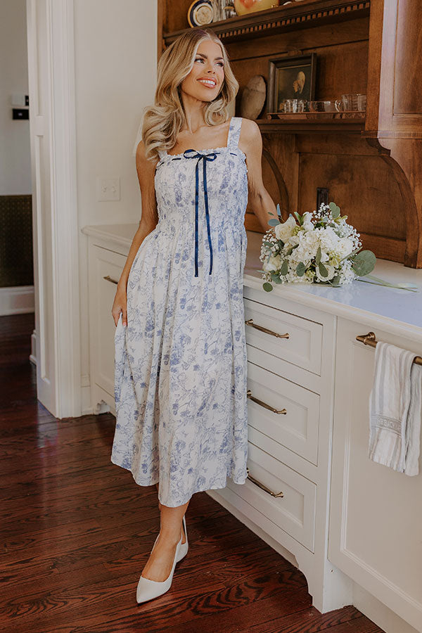 Chateau Charm Floral Midi