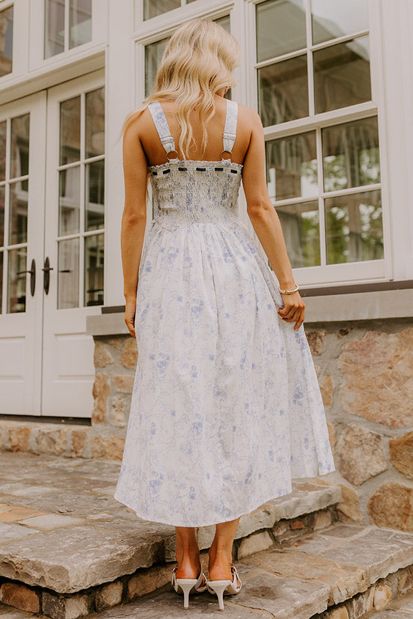 Chateau Charm Floral Midi Image - 4
